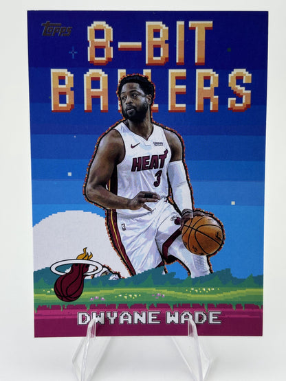 2025-26 Topps #8B-23 Dwyane Wade 8-Bit Ballers