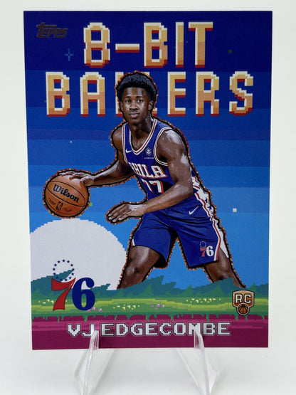 2025-26 Topps #8B-33 VJ Edgecombe 8-Bit Ballers