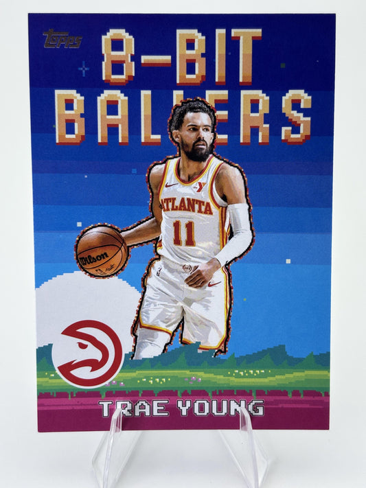 2025-26 Topps #8B-6 Trae Young 8-Bit Ballers