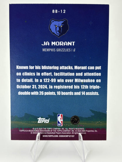 2025-26 Topps #8B-12 Ja Morant 8-Bit Ballers