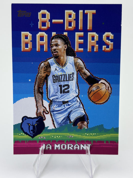 2025-26 Topps #8B-12 Ja Morant 8-Bit Ballers