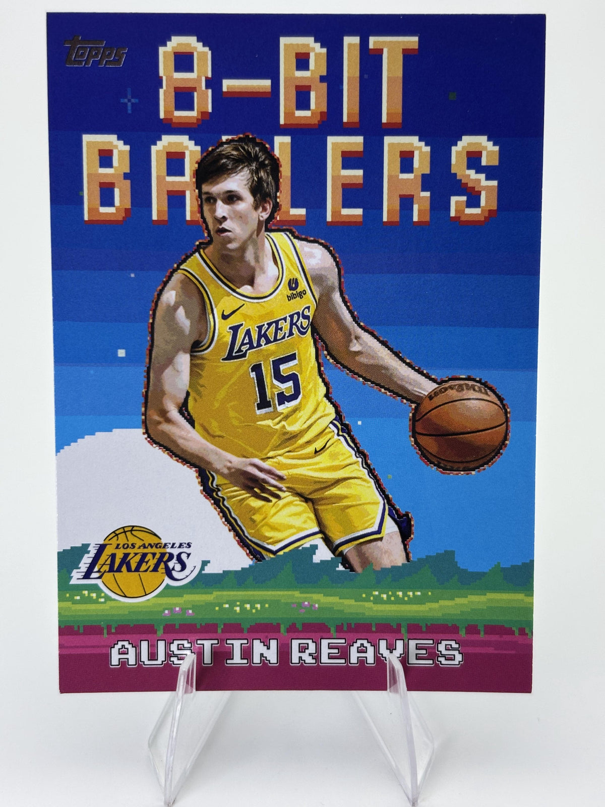 2025-26 Topps #8B-10 Austin Reaves 8-Bit Ballers