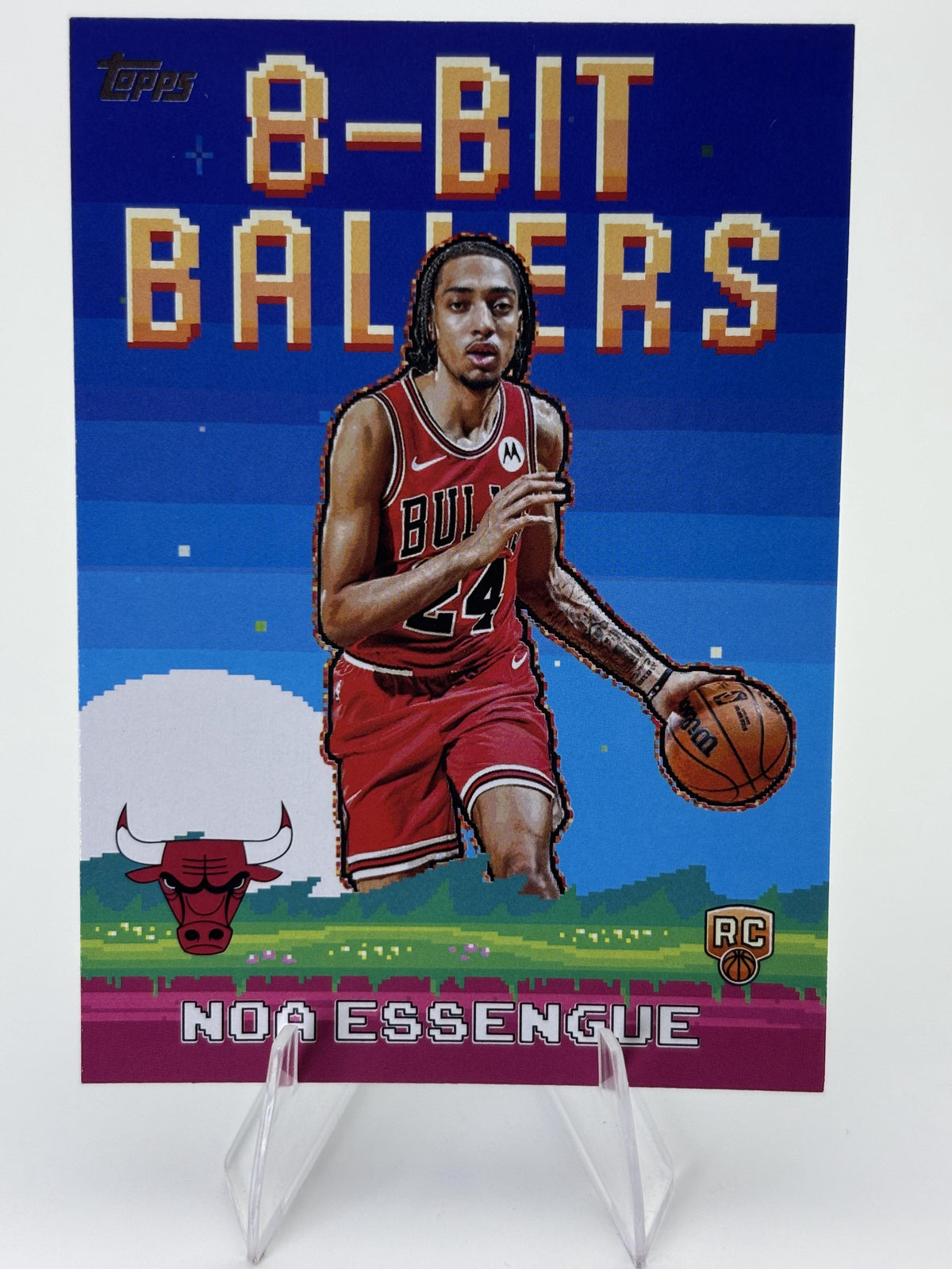 2025-26 Topps #8B-38 Noa Essengue 8-Bit Ballers