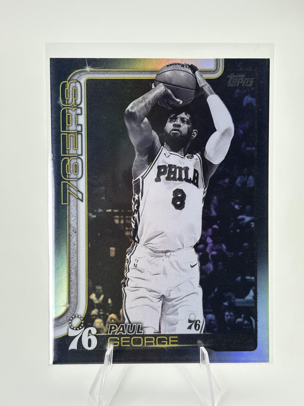 2025-26 Topps #23 Paul George Blackout