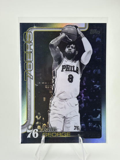 2025-26 Topps #23 Paul George Blackout