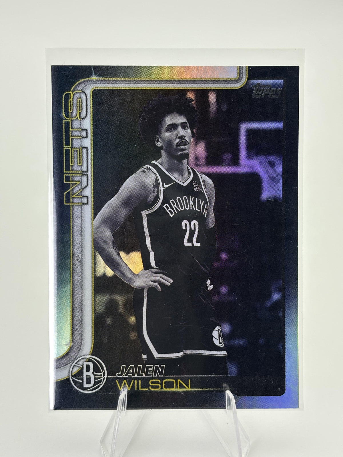 2025-26 Topps #12 Jalen Wilson Blackout