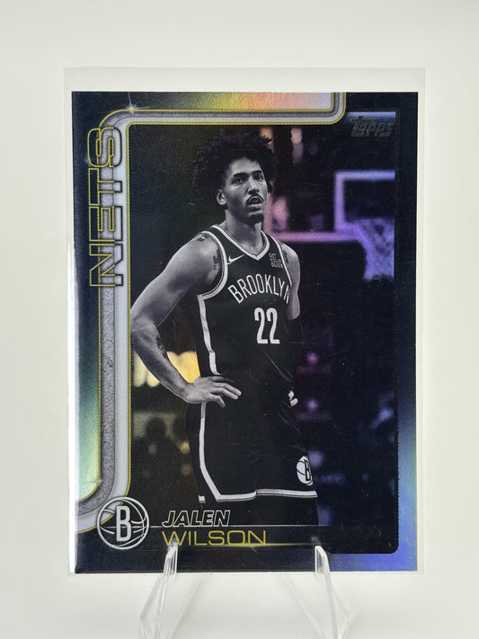 2025-26 Topps #12 Jalen Wilson Blackout