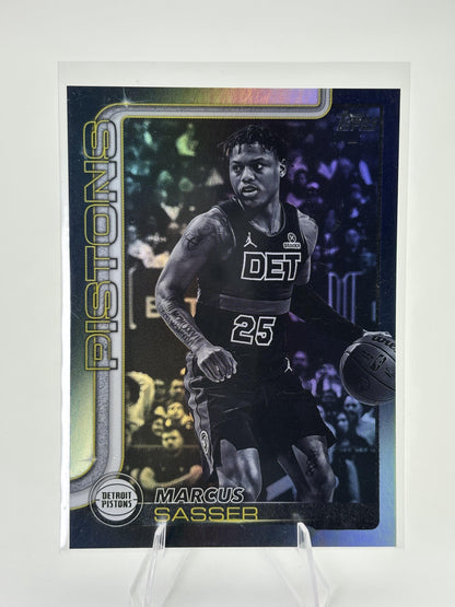 2025-26 Topps #46 Marcus Sasser Blackout