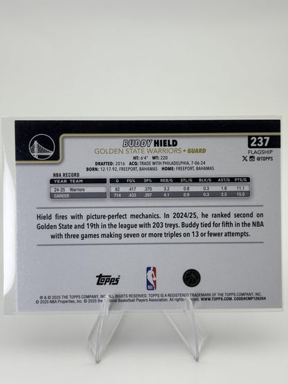 2025-26 Topps #237 Buddy Hield Blackout