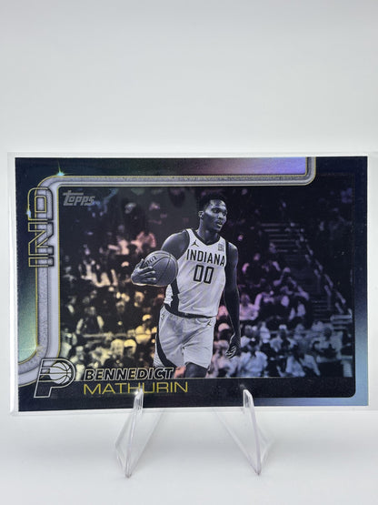 2025-26 Topps #48 Bennedict Mathurin Blackout