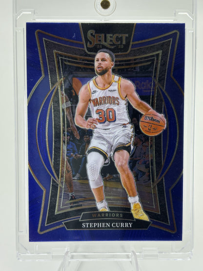 2024-25 Panini Select #7 Stephen Curry Blue (Retail)