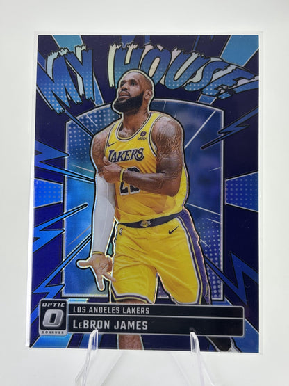 2024-25 Donruss Optic #3 LeBron James My House Purple