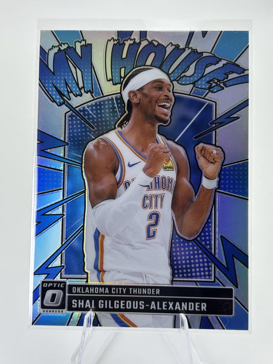 2024-25 Donruss Optic #6 Shai Gilgeous-Alexander My House Holo