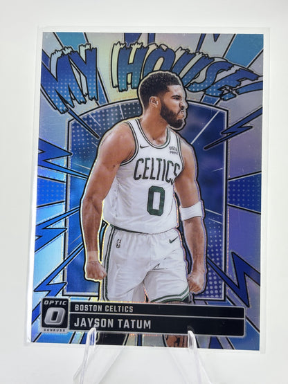 2024-25 Donruss Optic #7 Jayson Tatum My House Holo