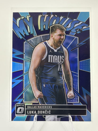 2024-25 Donruss Optic #14 Luka Doncic My House Purple
