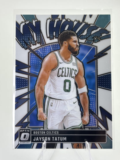 2024-25 Donruss Optic #7 Jayson Tatum My House Holo
