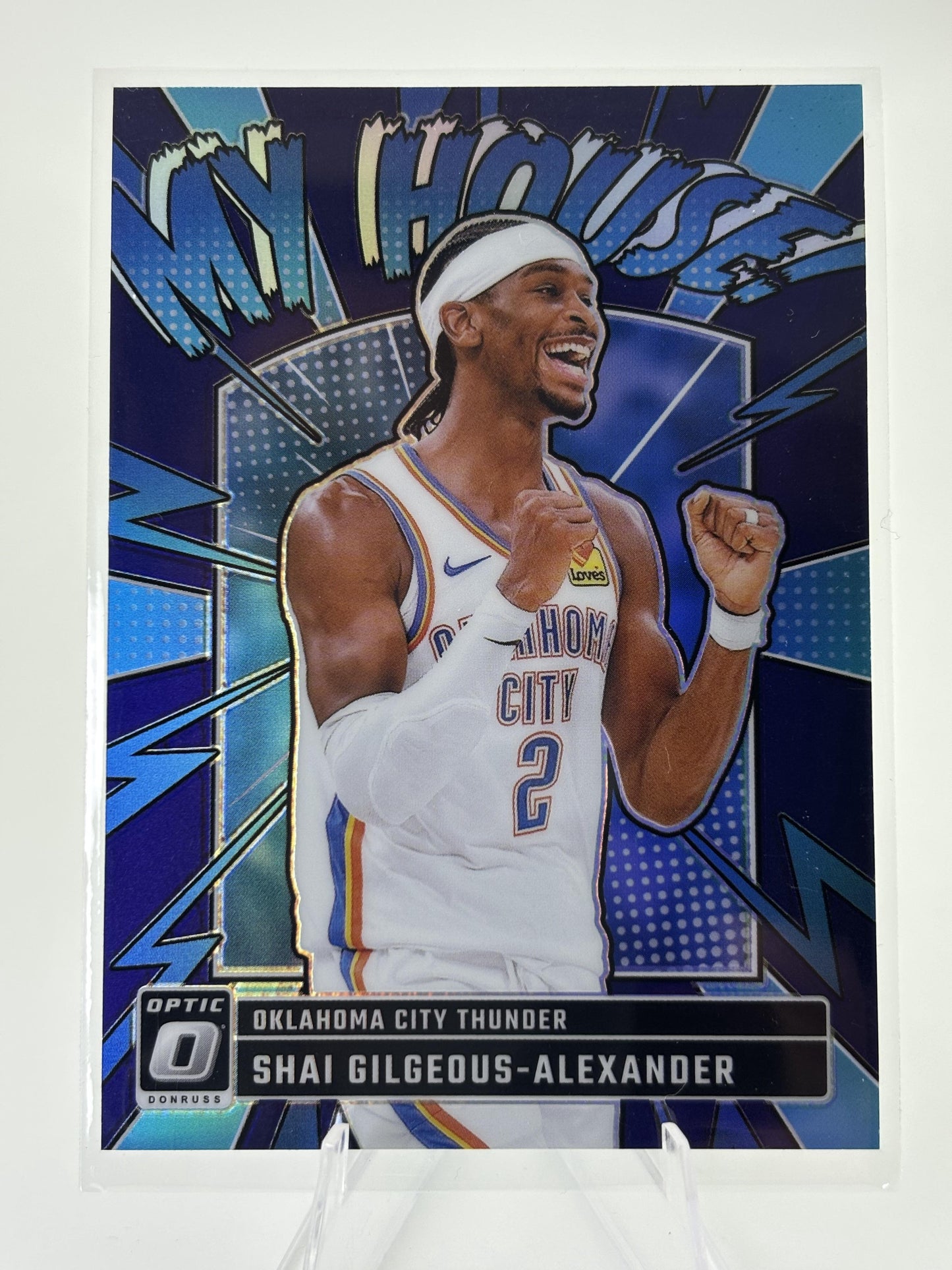 2024-25 Donruss Optic #6 Shai Gilgeous-Alexander My House Purple