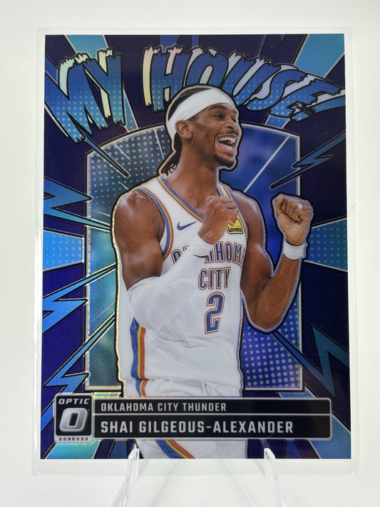 2024-25 Donruss Optic #6 Shai Gilgeous-Alexander My House Purple