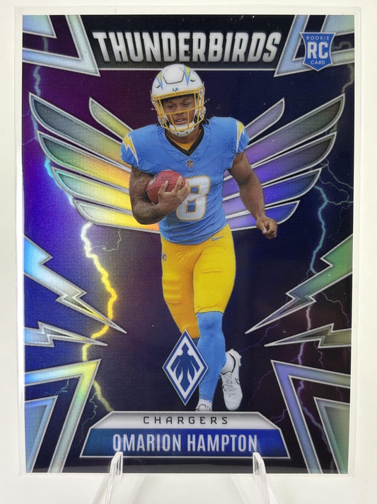 2025 Panini Phoenix #28 Omarion Hampton Thunderbirds