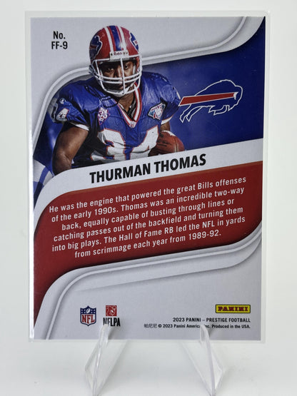 2023 Panini Prestige #FF-9 Thurman Thomas Franchise Favorites