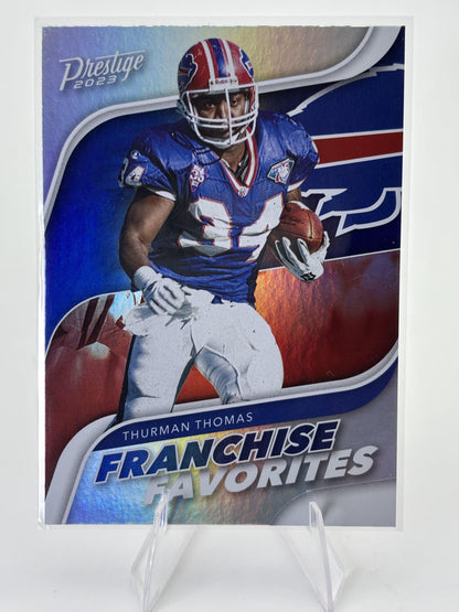 2023 Panini Prestige #FF-9 Thurman Thomas Franchise Favorites