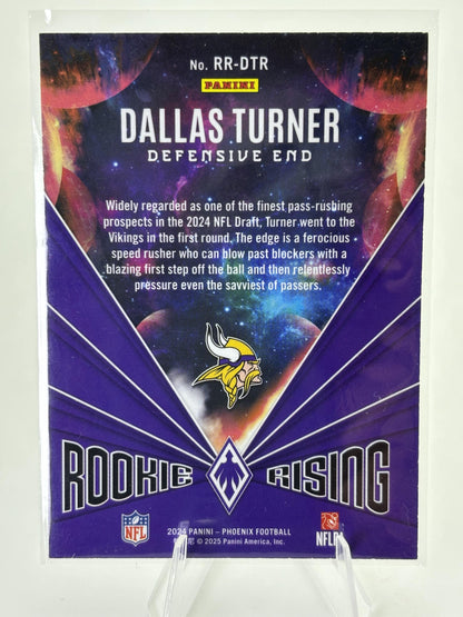 2024 Panini Phoenix #RR-DTR Dallas Turner Rookie Rising