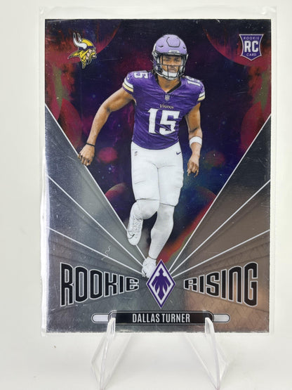 2024 Panini Phoenix #RR-DTR Dallas Turner Rookie Rising