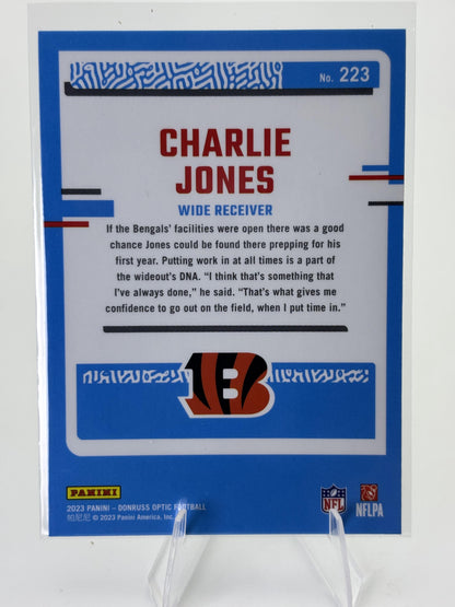 2023 Donruss Optic #223 Charlie Jones