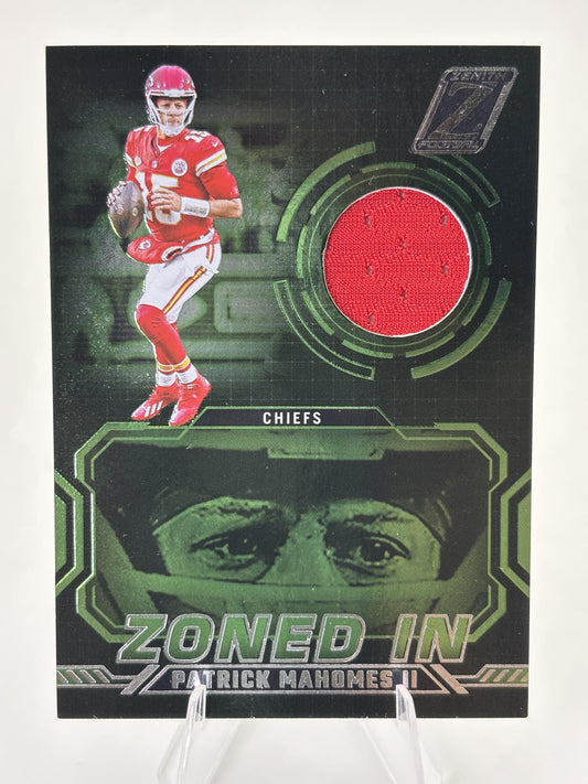 2024 Panini Zenith #ZI-PMS Patrick Mahomes II Zoned In