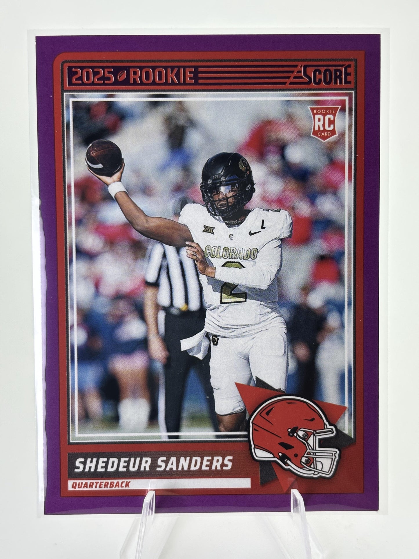 2025 Score #15 Shedeur Sanders Purple