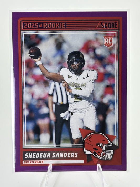 2025 Score #15 Shedeur Sanders Purple