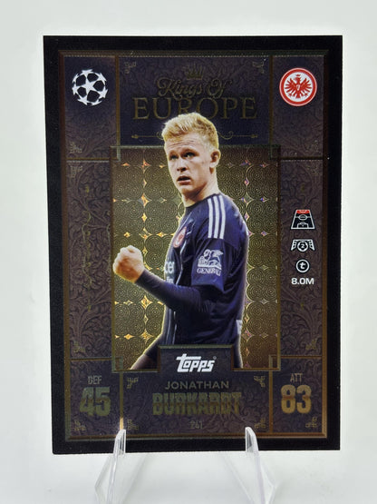 Topps Match Attax Extra 2025-26 Jonathan Burkardt  - Kings of Europe