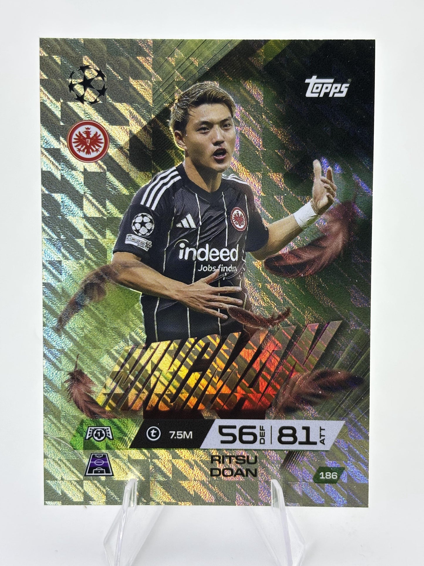 2025-26 Topps Match Attax Extra UEFA UCL RITSU DOAN Wingman