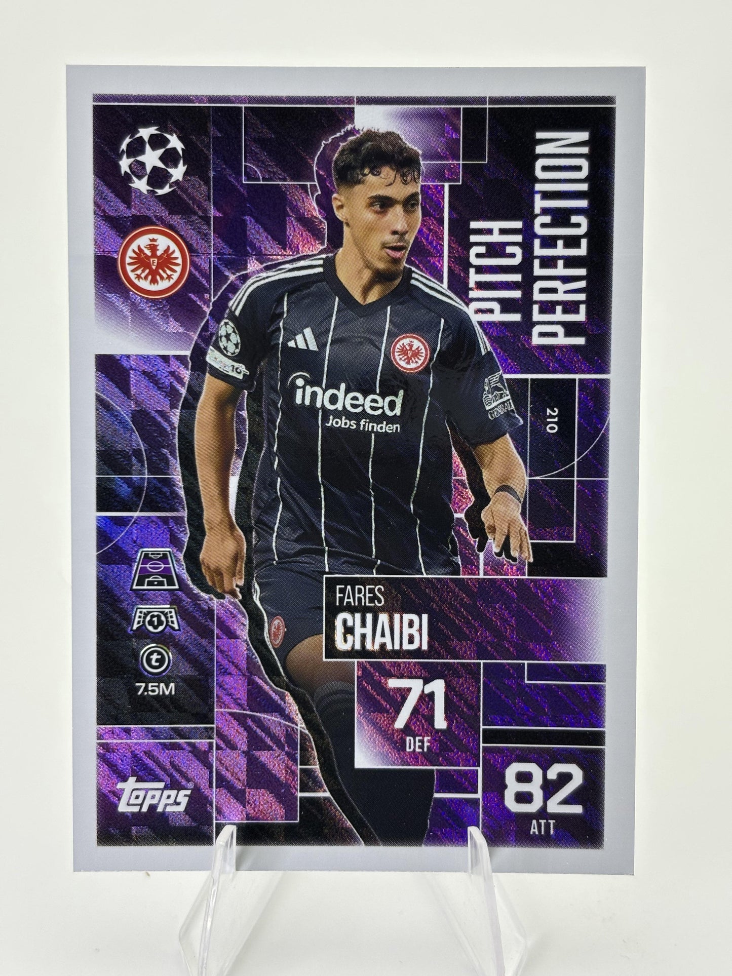 MATCH ATTAX Extra CL 2025/26 - Fares Chaibi Pitch Perfection
