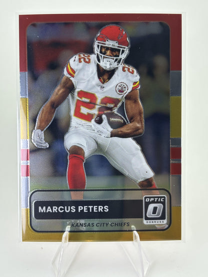 2025 Donruss Optic #22 Marcus Peters 2015 Retro