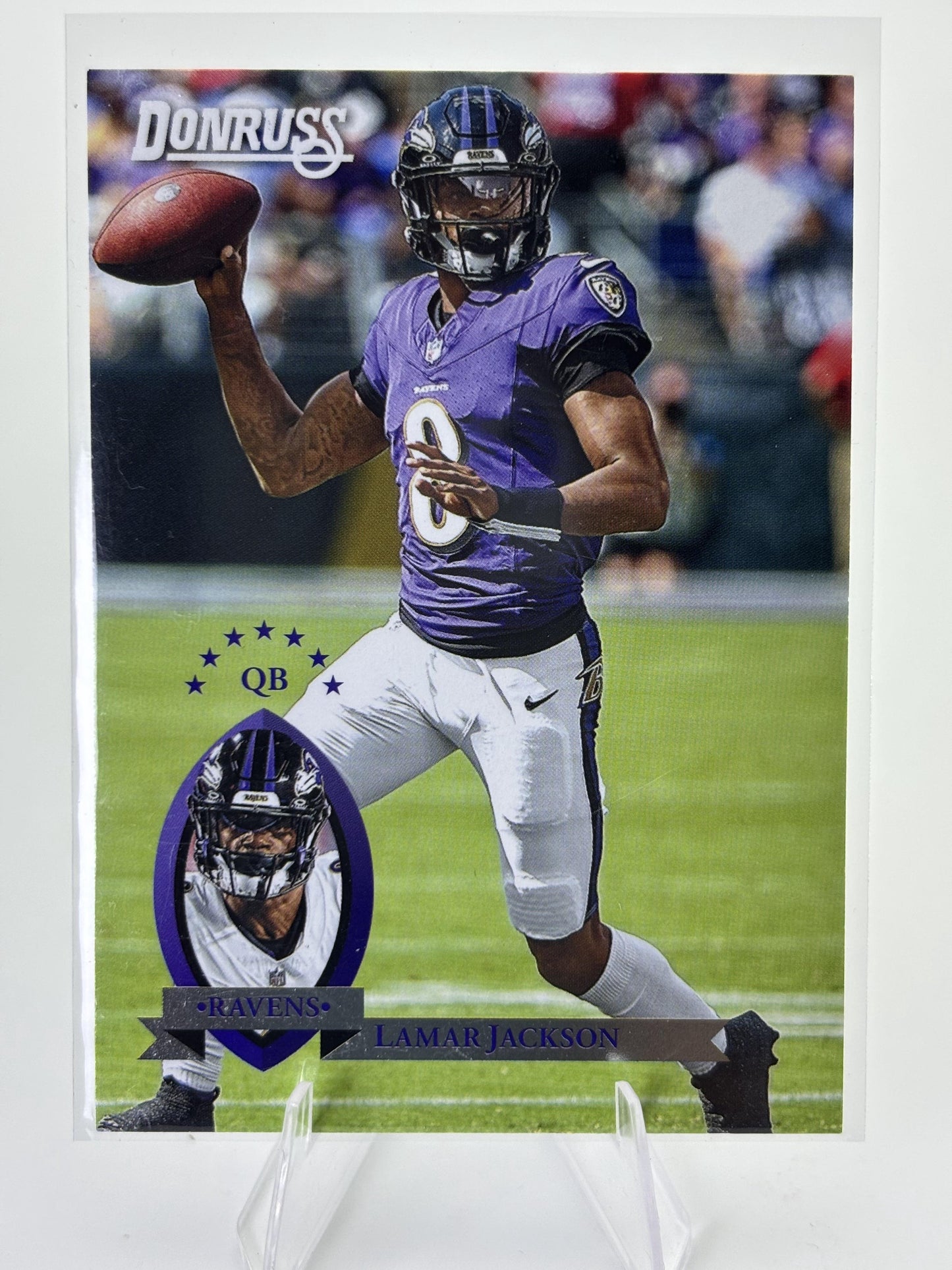 2025 Donruss #38 Lamar Jackson Retro 1995