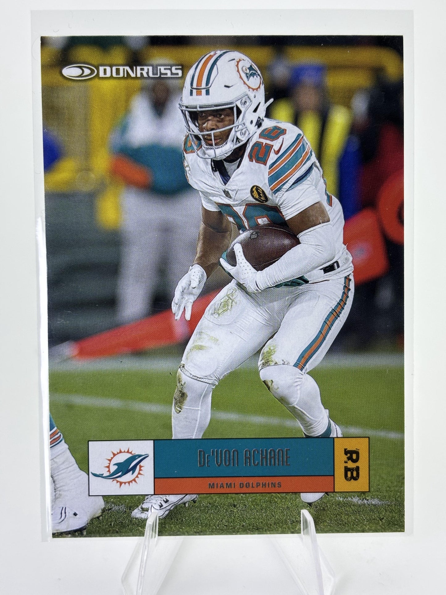 2025 Donruss #R05-DVA De’Von Achane Retro 2005