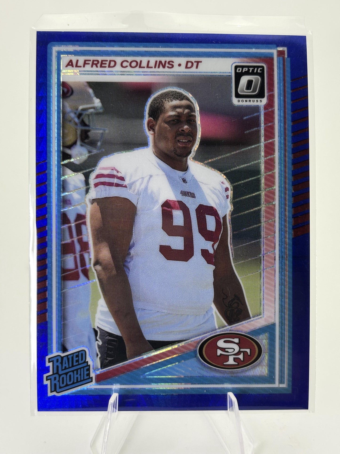 2025 Donruss #355 Alfred Collins Optic Rated Rookies Preview Pink