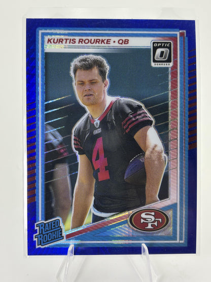 2025 Donruss Optic #243 Kurtis Rourke Pink