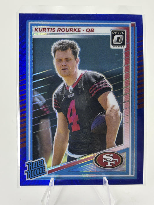 2025 Donruss Optic #243 Kurtis Rourke Pink