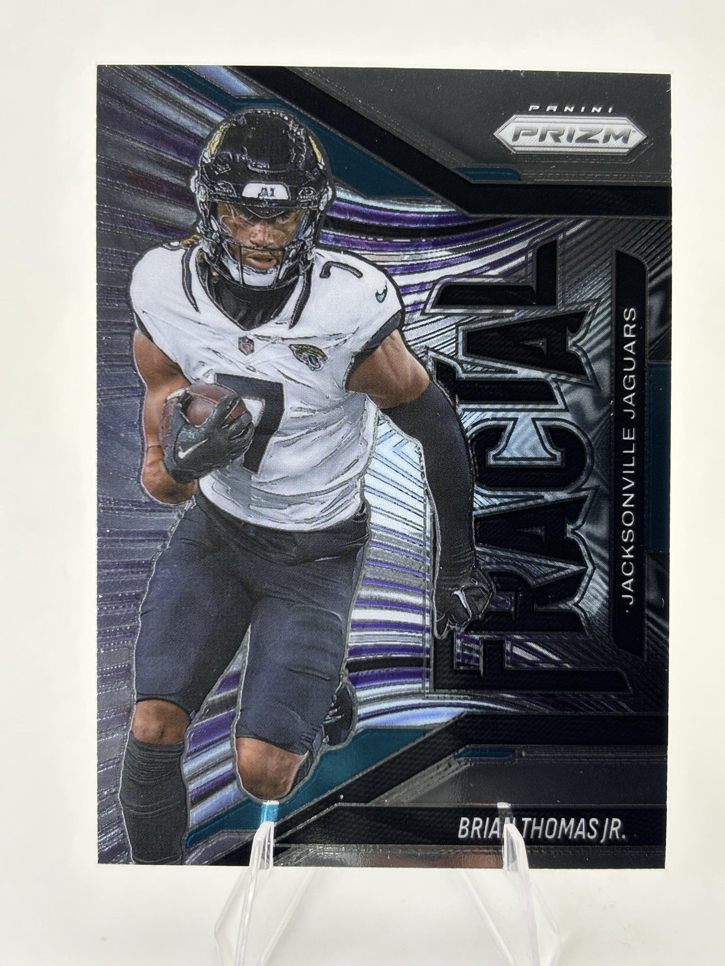 2025 Panini Prizm #9 Brian Thomas Jr. Fractal
