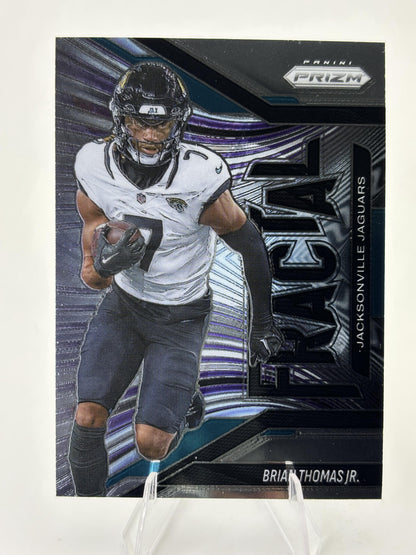 2025 Panini Prizm #9 Brian Thomas Jr. Fractal