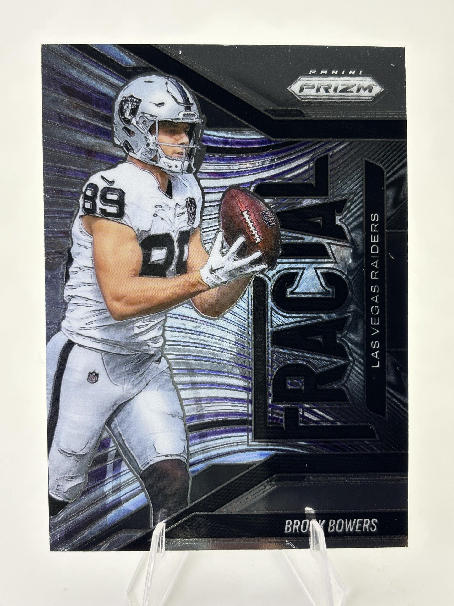 2025 Panini Prizm #6 Brock Bowers Fractal