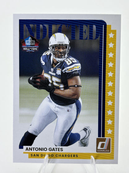 2025 Donruss #I-AGS Antonio Gates Inducted