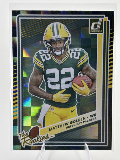 2025 Donruss #18 Matthew Golden The Rookies