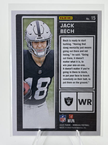 2025 Donruss #15 Jack Bech The Rookies