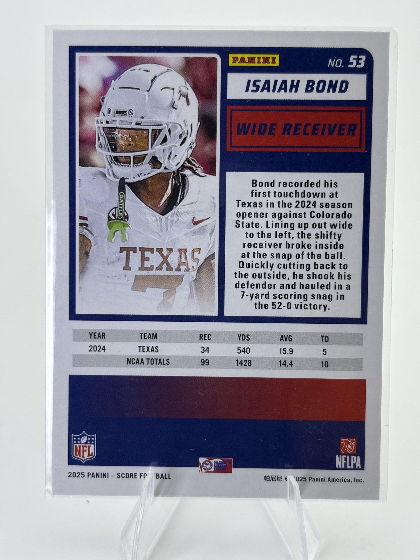 2025 Score #53 Isaiah Bond