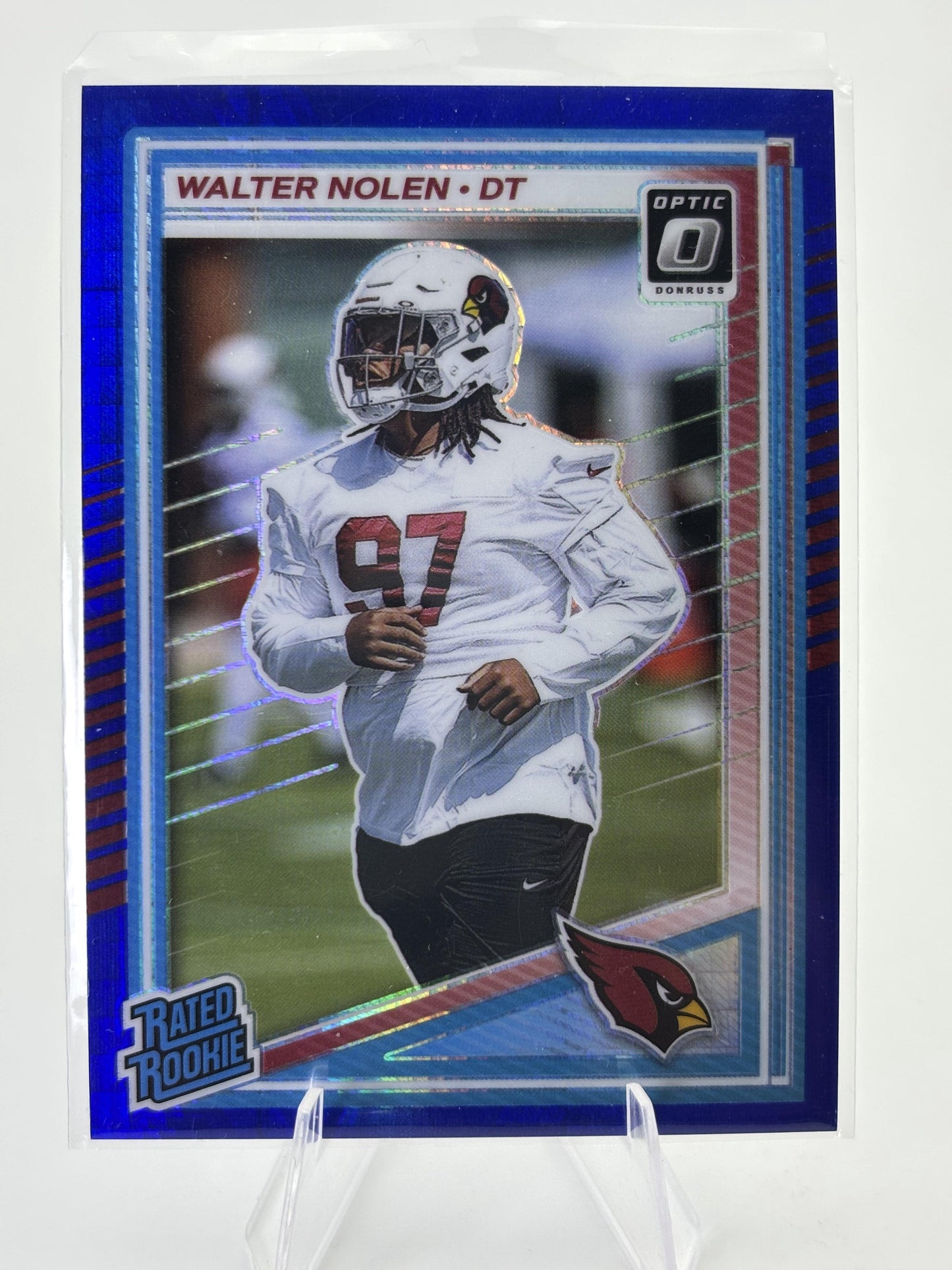 2025 Donruss Optic #276 Walter Nolen Blue Hyper