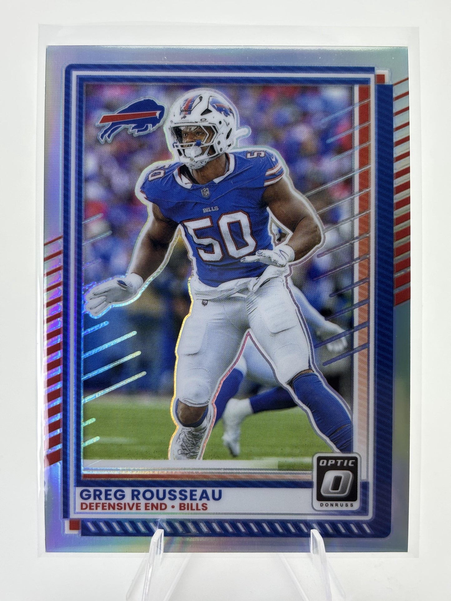 2025 Donruss Optic #88 Greg Rousseau Holo