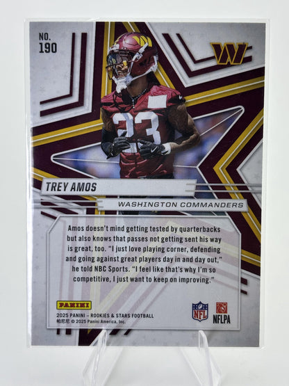 2025 Panini Rookies & Stars #190 Trey Amos